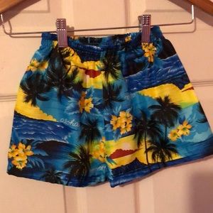 Hawaii Aloha Boys Board Shorts Size 6